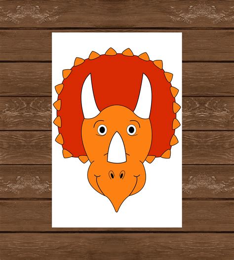 Pin The Horn On The Triceratops Printable